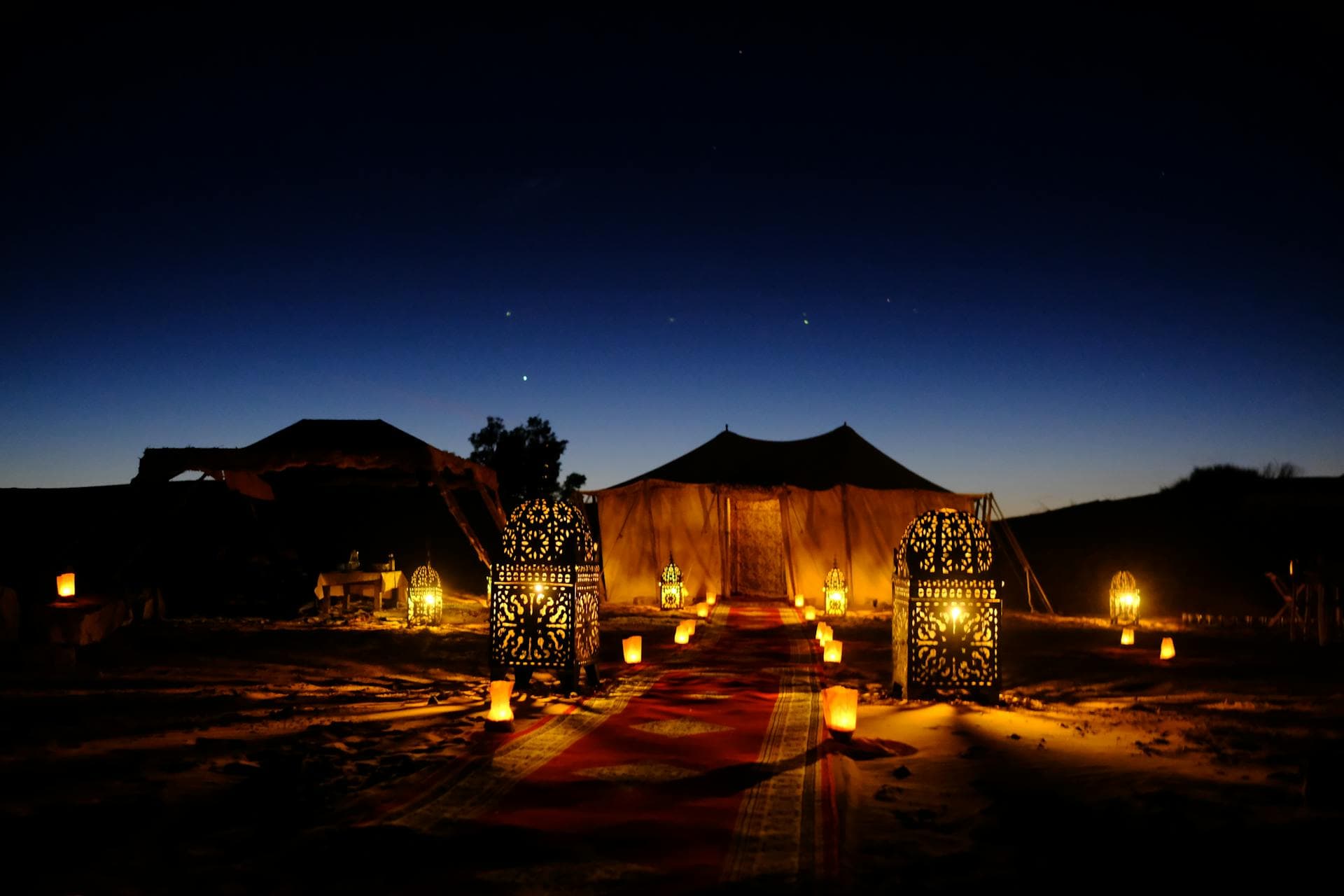 Tent in Namibia